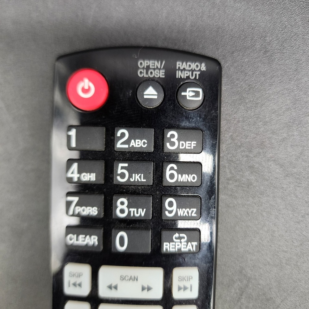 LG AKB72976005 Black BD Home Theater Remote Control Replacement Media Player OEM